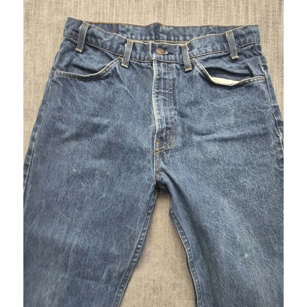 Vintage Levi's 517-0217 Orange Tab Jeans men's 34x32 USA Made1982 Straight Leg